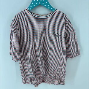 Zara striped tshirt smile 9/10